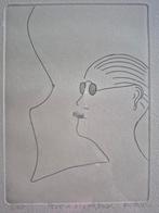 Ets Blote borst met man oplage 5/50 Gay O'Neil, Antiek en Kunst, Ophalen of Verzenden