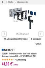 NIEUW Geberit stickhouder duofresh chroom UP320, Ophalen of Verzenden, Nieuw, Chroom, Toilet
