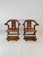 prachtige vintage troon Aziatische stoelen, Ophalen