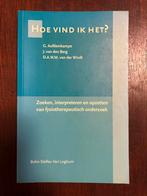 D.A.W.M. van der Windt - Hoe vind ik het?, Ophalen of Verzenden, Zo goed als nieuw, D.A.W.M. van der Windt; G. Aufdemkampe; J. van den Berg