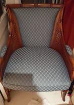 Stoel hout troon fauteuil  2 nieuw, Ophalen of Verzenden, Zo goed als nieuw, Hout, 50 tot 75 cm
