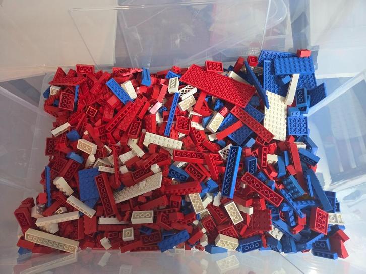 Lego partij Bulk 4kg, Kinderen en Baby's, Speelgoed | Duplo en Lego, Zo goed als nieuw, Lego, Losse stenen, Ophalen of Verzenden