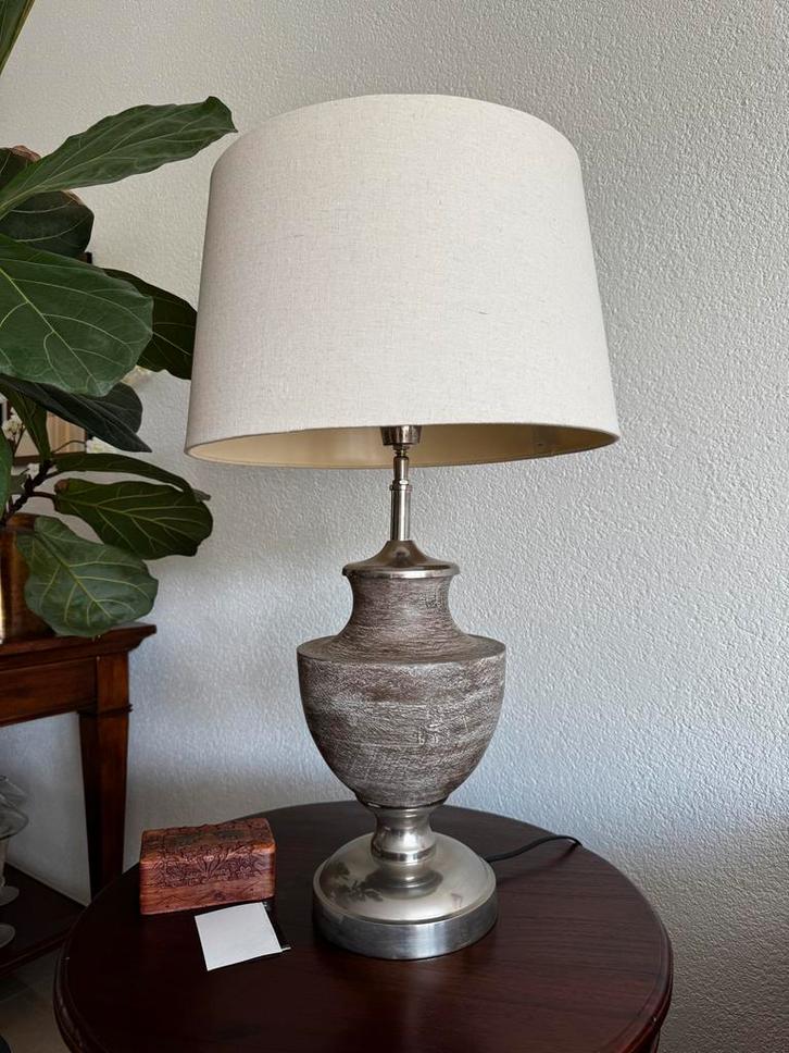 Richmond Tafellamp - Schemerlamp, Huis en Inrichting, Lampen | Vloerlampen, Zo goed als nieuw, Minder dan 100 cm, Stof, Ophalen