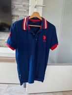 U.S. Polo Assn. | Maat L, Kleding | Heren, Polo's, Ophalen of Verzenden, Nieuw, Blauw