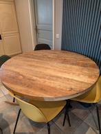 Eettafel rond, Ophalen, Rond, Zo goed als nieuw, Vier personen