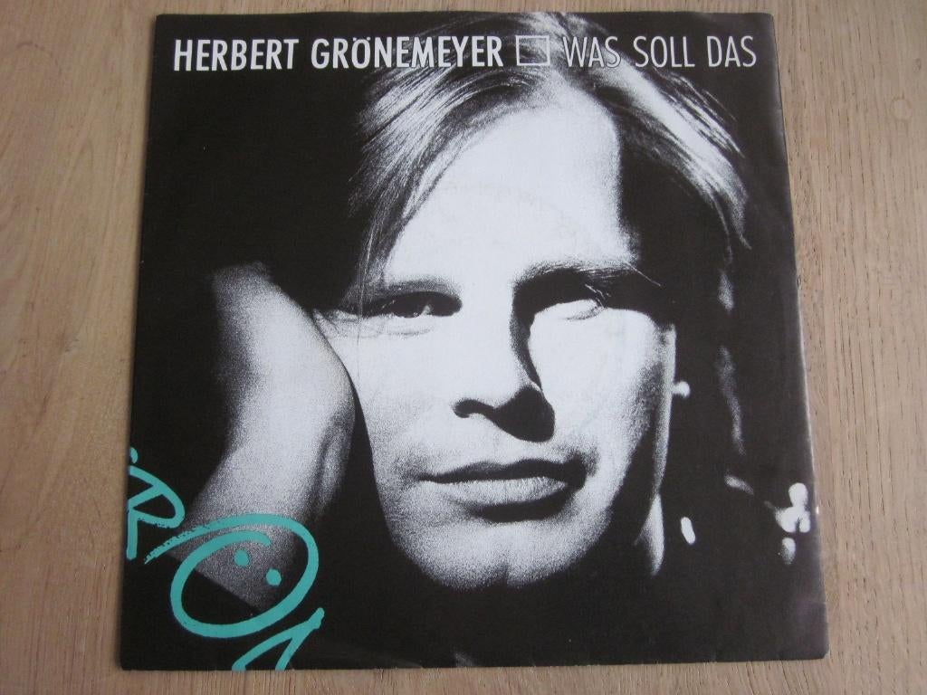 Herbert Grönemeyer - Was soll das, Verzenden, 7 inch, Single, Zo goed als nieuw