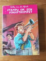 Willy van der Heide; Stampij om een schuiftrompet, 3e druk, Boeken, Kinderboeken | Jeugd | 13 jaar en ouder, Gelezen, Fictie, Ophalen of Verzenden