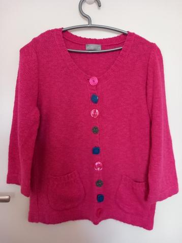 Cerise vest van Per Uno beschikbaar voor biedingen