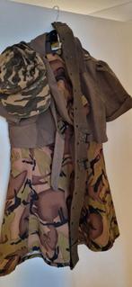 Militaire kleding set, Kleding | Dames, Ophalen of Verzenden, Zo goed als nieuw, Carnaval