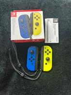Nintendo Switch Joycons Blauw / Neon Geel, 3 spelers of meer, Ophalen of Verzenden, Zo goed als nieuw, Vanaf 3 jaar