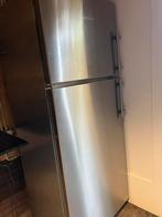 Rvs koelkast met aparte vriesgedeelte, 60 cm of meer, Met vriesvak, Gebruikt, 160 cm of meer