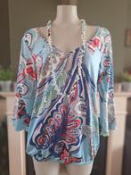 K-Design K design baby blauwe parel top L Gratis Verzenden, K-design, Maat 42/44 (L), Zo goed als nieuw, Lange mouw