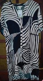 Zomers tuniek zwart/wit dessin.NIEUW!! Mt M/L, H&M, Zwart, Nieuw, Ophalen