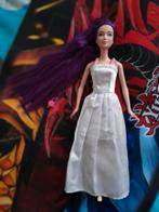 Vintage Barbie Mattel - Paars Haar, Ophalen of Verzenden, Gebruikt, Pop