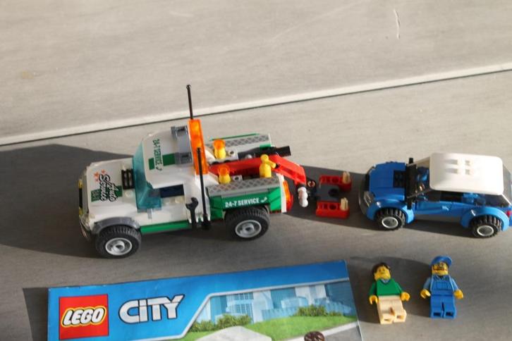 lego city sleepwagen 60081, Kinderen en Baby's, Speelgoed | Duplo en Lego, Zo goed als nieuw, Lego, Complete set, Ophalen of Verzenden