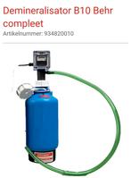 Behr B10 Demineralisator Behropur, Ophalen