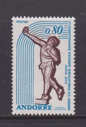 TSS Kavel  3810056 Frans Andorra Postfris minr 225 sport Moo beschikbaar voor biedingen