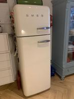 SMEG koelkast creme, Ophalen, Gebruikt, 200 liter of meer, 60 cm of meer