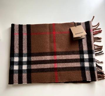 BURBERRY Reversible Cashmere Sjaal / UNISEX  beschikbaar voor biedingen