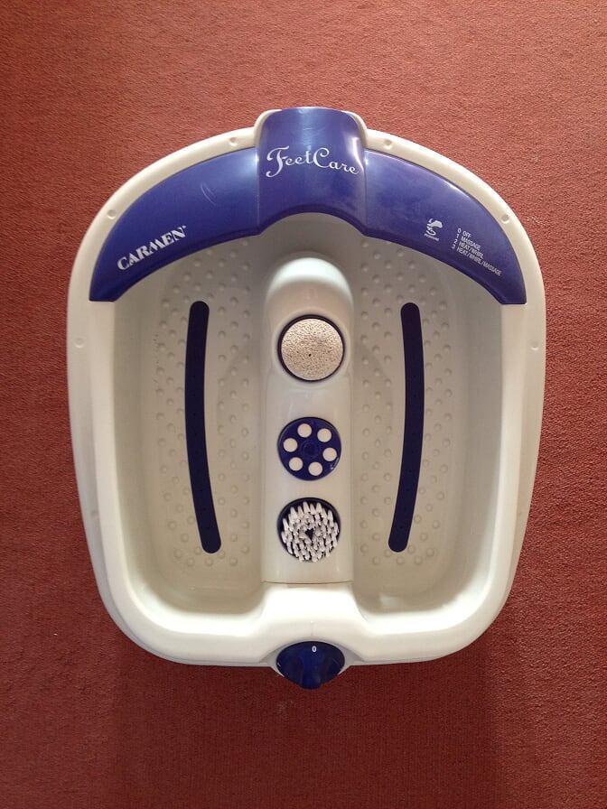 Carmen Feetcare Voetenbad/Massage-apparaat, Sport en Fitness, Massageproducten, Zo goed als nieuw, Apparaat, Ophalen of Verzenden