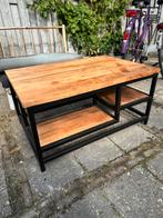Mangohouten salontafel, Huis en Inrichting, Ophalen, Zo goed als nieuw