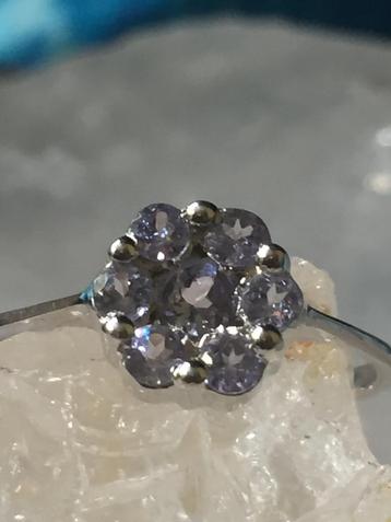 Tanzaniet bloem geluk beschermt aura straling intuïtie SALE beschikbaar voor biedingen