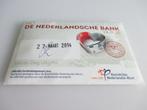 Het Nederlandsche Bank vijfje 1e dag 2014, Postzegels en Munten, Munten | Nederland, Verzenden, Koningin Beatrix, Euro's, Setje