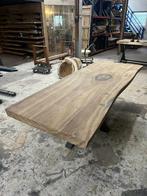 Boomstamtafel 240 x 90 x 8cm, Huis en Inrichting, Tafels | Eettafels, Overige materialen, Drempt@ars-longa.nl, Zomerweg 29b, Rechthoekig