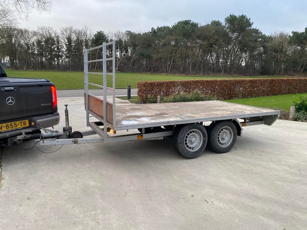 Anssems aanhanger tandem as 2000kg, Auto diversen, Aanhangers en Bagagewagens, Ophalen, Anssems, ., Zo goed als nieuw