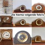 Oude schouwklokken vintage keukenklokken muurklok wekkertjes, Antiek en Kunst, Ophalen of Verzenden