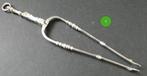 18e eeuw Zilveren haardtang lengte 12cm , Antiek en Kunst, Verzenden, Zilver
