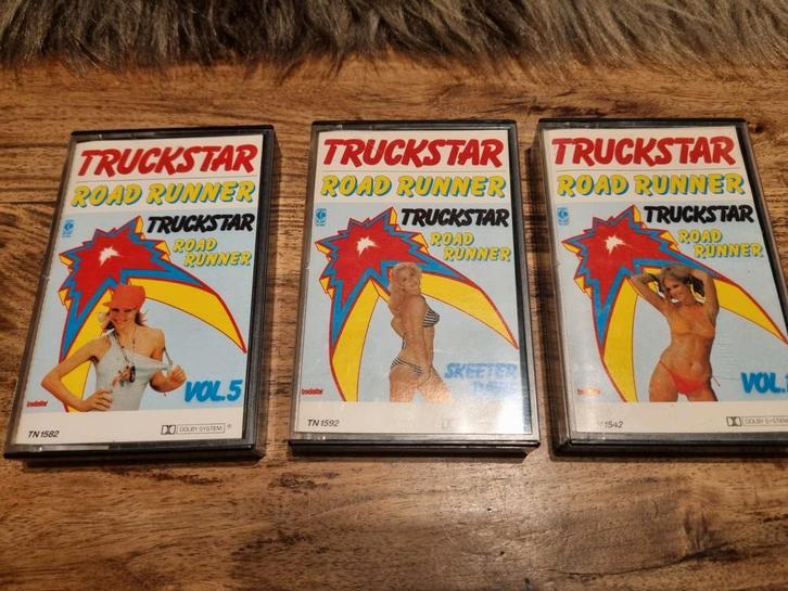Truckstar Road Runner Cassettes - Diverse Volumes, Cd's en Dvd's, Cassettebandjes, Zo goed als nieuw, Country en Western, 2 t/m 25 bandjes