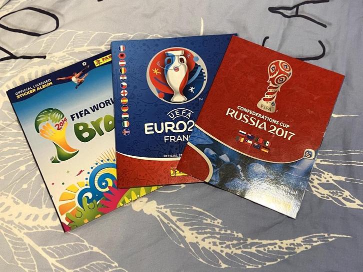 Plaatjes Panini WK 2014 & EURO 2016 Aangeboden/Ruilen, Verzamelen, Sportartikelen en Voetbal, Zo goed als nieuw, Poster, Plaatje of Sticker