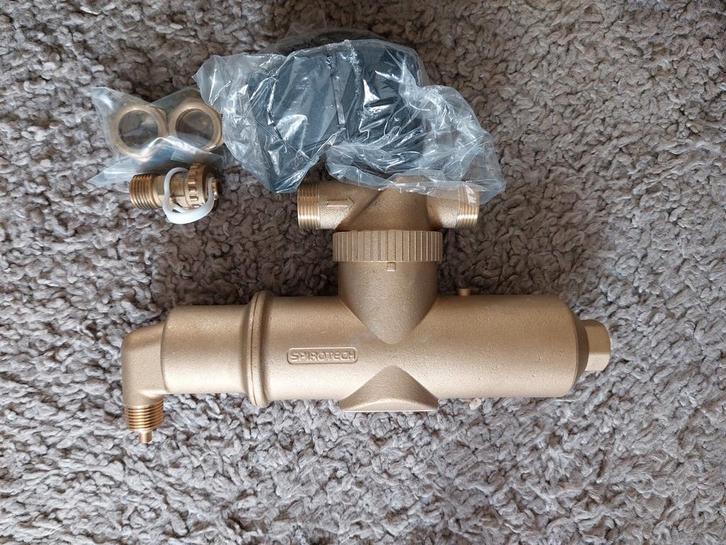 Spirotech Vuil- en Luchtafscheider Nieuw, Doe-het-zelf en Verbouw, Sanitair, Nieuw, Overige typen, Koper, Ophalen