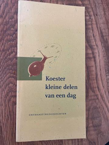 Koester kleine delen - Onthaastingsgedichten beschikbaar voor biedingen