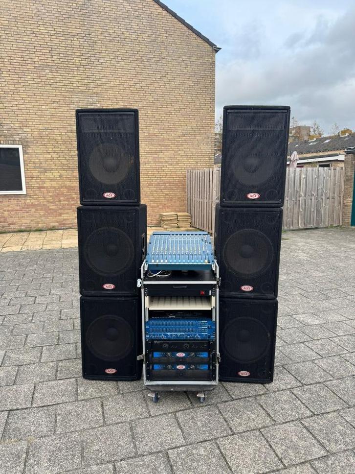 NSX PA set, Audio, Tv en Foto, Luidsprekers, Gebruikt, Overige typen, 120 watt of meer, Overige merken, Ophalen