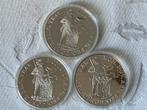 3 zilveren replica ducaten 28,25 gram zilver, Postzegels en Munten, Munten | Nederland, Ophalen of Verzenden, Vóór koninkrijk