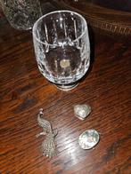 Zilver, 925 pillendoosje, whiskey glas, opsteekspeld, Antiek en Kunst, Antiek | Goud en Zilver, Ophalen of Verzenden, Zilver