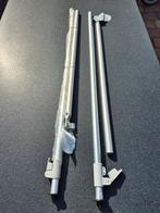 2 NIEUWE ALUMINIUM STORMSTOKKEN 28 MM, Ophalen of Verzenden, Nieuw