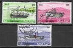 Malawi 1967 Stoomschepen op Lake Malawi, Verzenden, Overige landen, Gestempeld