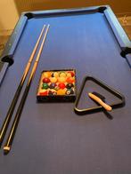 Biljarttafel met toebehoren, Ophalen, Gebruikt, Biljarttafel