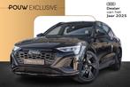 Audi Q8 e-tron 55 408pk quattro S Edition 115 kWh | Panorama, Auto's, Audi, Automaat, 12 maanden, Zwart, Origineel Nederlands