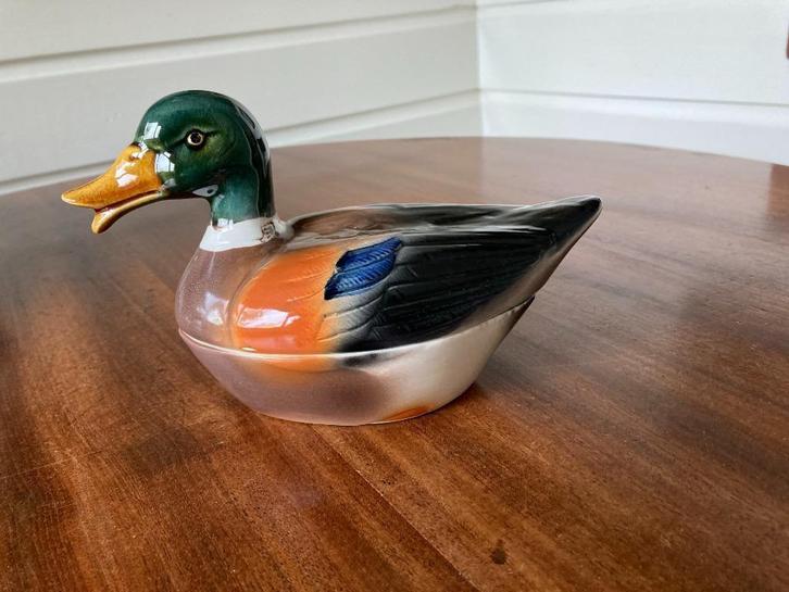 Eend van Michel Caugant, Antiek en Kunst, Curiosa en Brocante, Ophalen of Verzenden