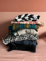 Sjaal pakket - 7 stuks, Kleding | Dames, Maat 46/48 (XL) of groter, Ophalen of Verzenden, Sjaal, Gedragen