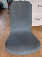 langfjall ikea bureaustoel blauw (alleen de zitting), Ophalen, Gebruikt, Blauw