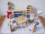 Prachtige poppenhuis meubels 5 sets in perfecte staat, Antiek en Kunst, Ophalen of Verzenden