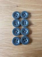 8 stuks donker grijze knoopjes Esprit, Ophalen of Verzenden, Gebruikt, Rits of Sluiting