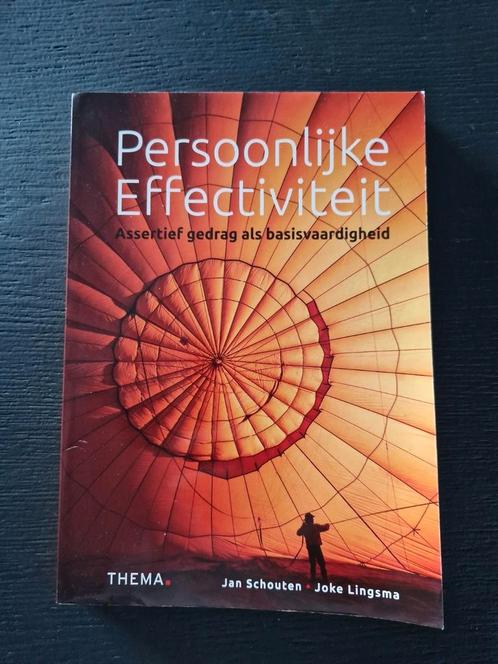 Jan Schouten - Persoonlijke effectiviteit, Boeken, Psychologie, Zo goed als nieuw, Ophalen of Verzenden