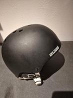 Skihelm kind zwart ski helm kinderen jongen meisje kids, Overige merken, Gebruikt, Overige typen, Ophalen of Verzenden