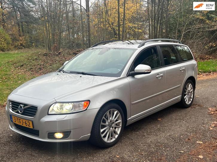 Volvo V50 2.0 D3 Summum Xenon Dak Navi Zilver 2010, Auto's, Volvo, Bedrijf, Te koop, V50, ABS, Airbags, Airconditioning, Bochtverlichting